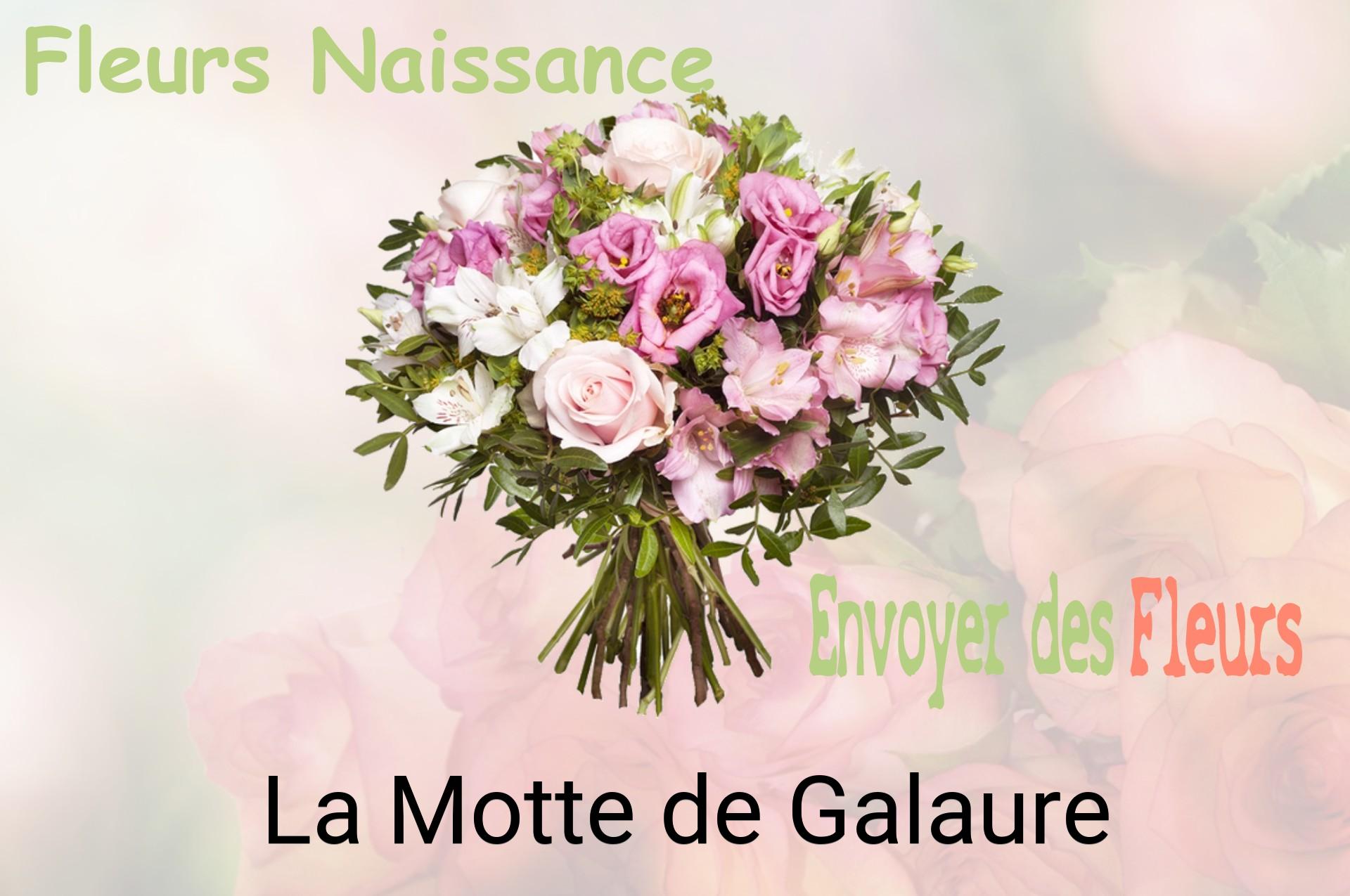 Bouquet de fleurs de naissance livré à La Motte-de-Galaure